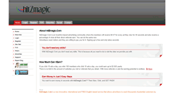 Desktop Screenshot of hitzmagic.com